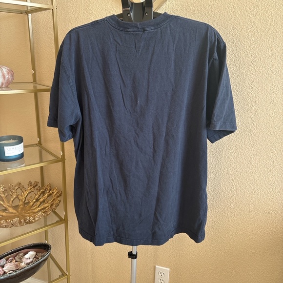 Carhartt Large Navy Original Fit Pocket T-Shirt Workwear Tee - Picture 2 of 4